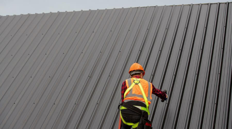 Professional metal roof installation services in Jackson Springs, NC